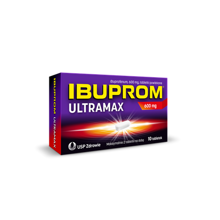 Ibuprom Ultramax 600 mg x 10 tabletek powlekanych