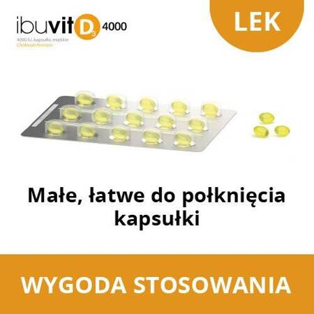 Ibuvit D3 4000 IU 90 kapsułek 