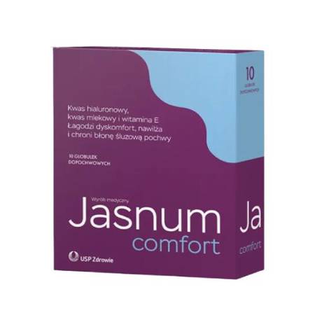 Jasnum comfort globulki nawilżające - 10 sztuk 