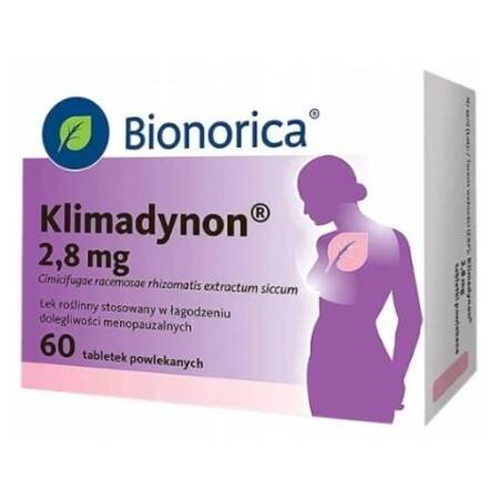 Klimadynon, 2,8 mg,tabletki powlekane, 60 sztuk