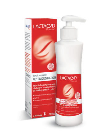 Lactacyd® Pharma płyn do higieny intymnej o właściwościach przeciwgrzybiczych 250 ml 