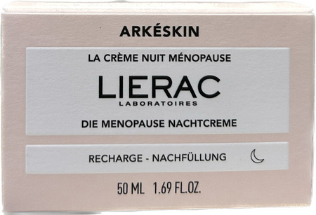 Lierac Arkeskin Krem Na Noc w Okresie Menopauzy Uzupełnienie  50ml