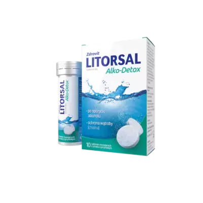 Litorsal Alko-Detox 10 tabletek musujących 