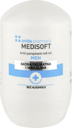 Medisoft Antyperspirant roll-on dla mężczyn, 50 ml