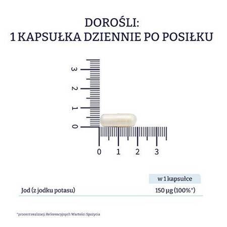 Naturell Jod, 100 kapsułek