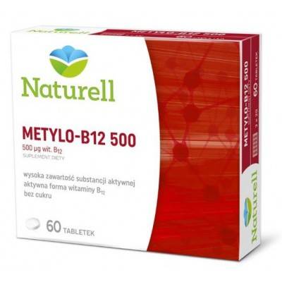 Naturell metylo B12  500 x 60 tabletek