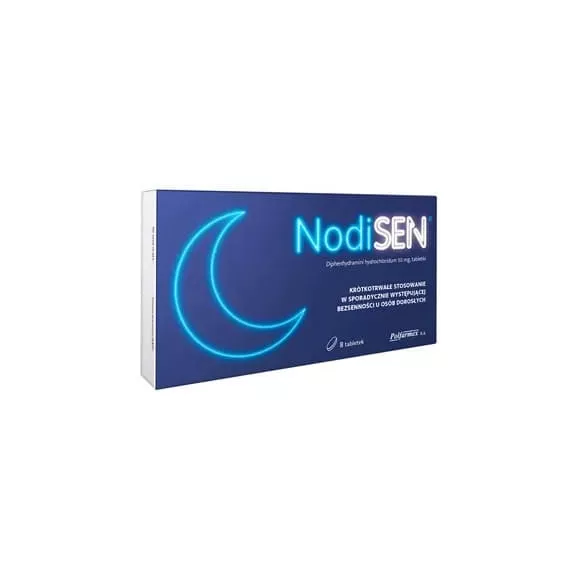 Nodisen 50 mg, 8 tabletek