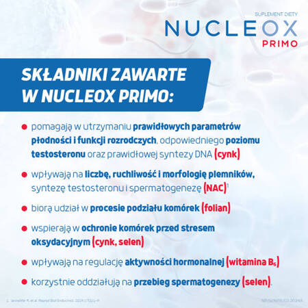 Nucleox Primo 30 kapsułek