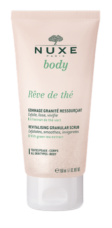 Nuxe Body Reve de The, rewitalizujący peeling do ciała, 150 ml