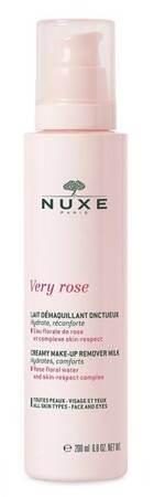 Nuxe Very Rose Kremowe mleczko do demakijażu, 200 ml 