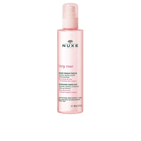 Nuxe Very Rose, mgiełka do twarzy tonizująca, 200 ml