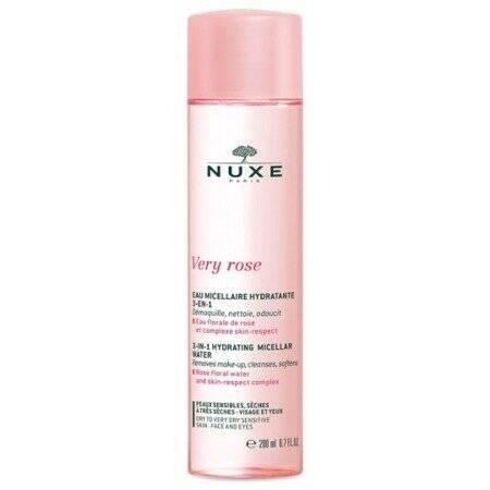 Nuxe Very Rose - nawilżająca woda micelarna do demakijażu 3-w-1 200 ml