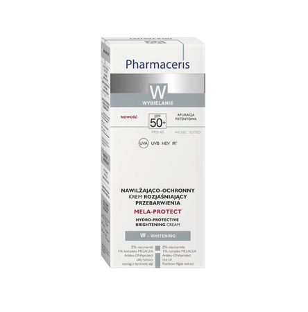 Pharmaceris W Mela-Protect Nawilżająco-Ochronny Krem Na Przebarwienia Na Dzień SPF 50+ 50 ml