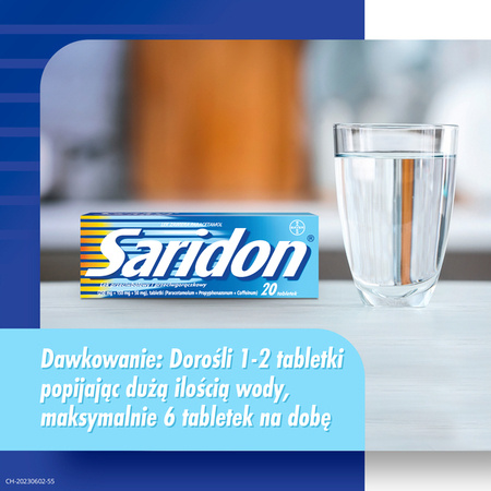 Saridon x 20 tabletek