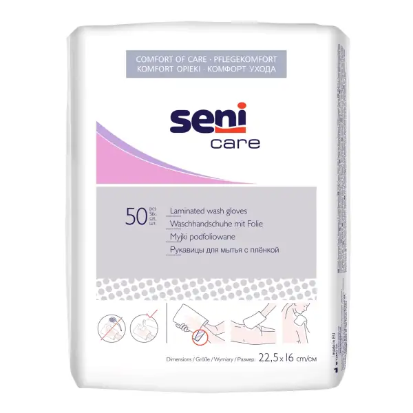 Seni Care Myjki Higieniczne – podfoliowane 50 sztuk 