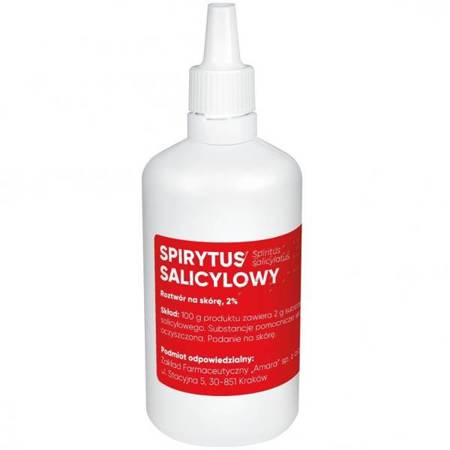 Spirytus salicylowy 2% Roztwór na skórę 100g