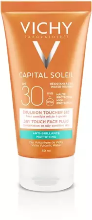 VICHY IDEAL SOLEIL Krem aksamitny do twarzy SP50+, 50ml