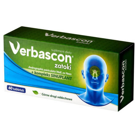 Verbascon Zatoki ,60 tabletek