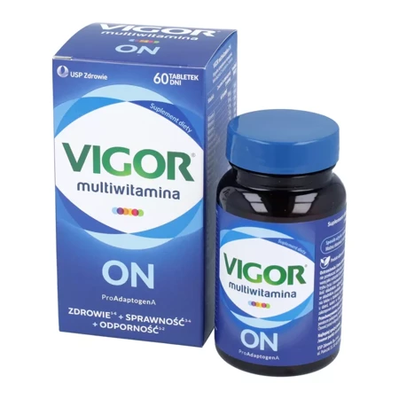 Vigor multiwitamina ON zestaw witamin i minerałów z ashwagandhą,60 tabletek