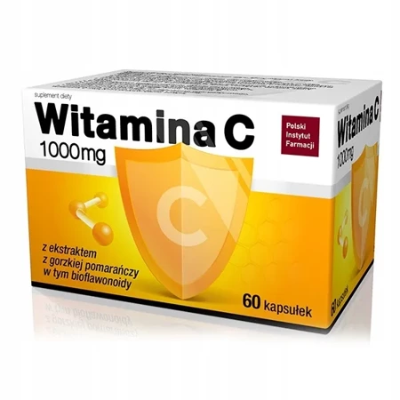 Witamina C 1000 mg 60 kapsułek 