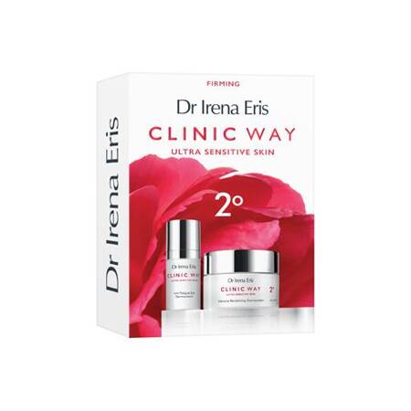 Zestaw Clinic Way 2° Dermokrem Intensywnie Rewitalizujący SPF20 - 50ml + 1°+2° Dermokrem Pod Oczy Redukujący Objawy Zmęczenia -15ml